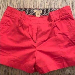 British Khaki coral shorts